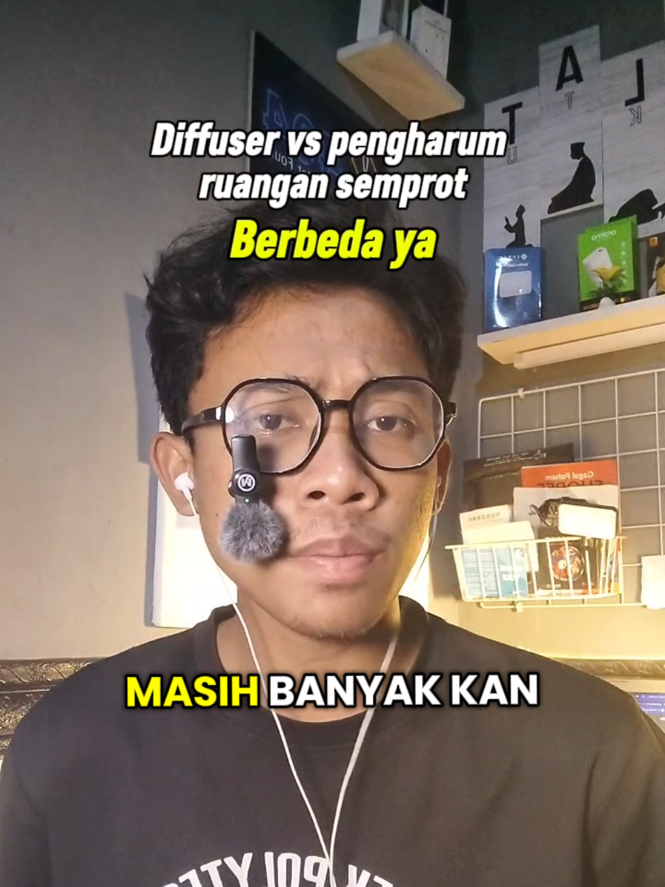 Perbedaan diffuser dan pengharum ruangan semprot 🤔 #diffuser #diffuseraromathearpy #pengharumruangan 