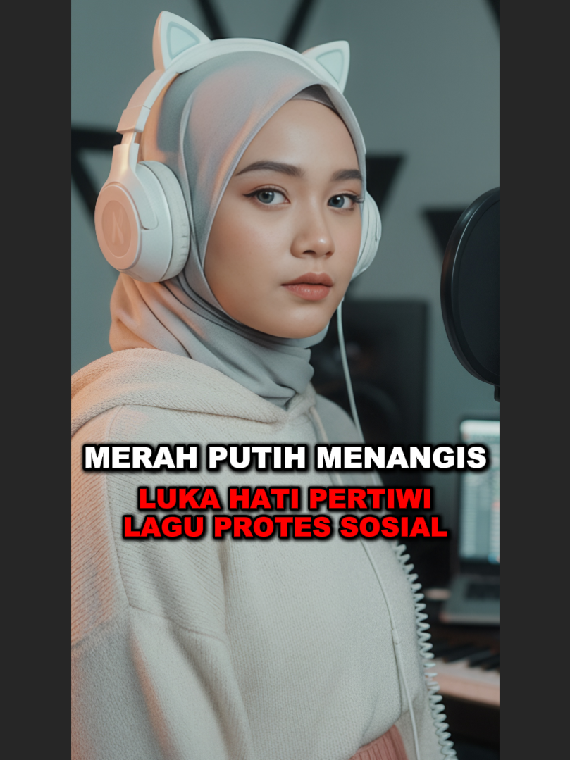 AMARAH BANGSA SUARA PEDIH! - Luka Hati Pertiwi - Lagu Protes Sosial. Bantu support youtube nadea vibes juga ya abang dan kakak ku ♥ #rakyatvspemerintah #kritikpemerintah #fypシ #koruptor #korupsi #koruptorharusdimiskinkan #dpr #fyp #raphijab #viral #protes #rakyat #indonesia🇮🇩