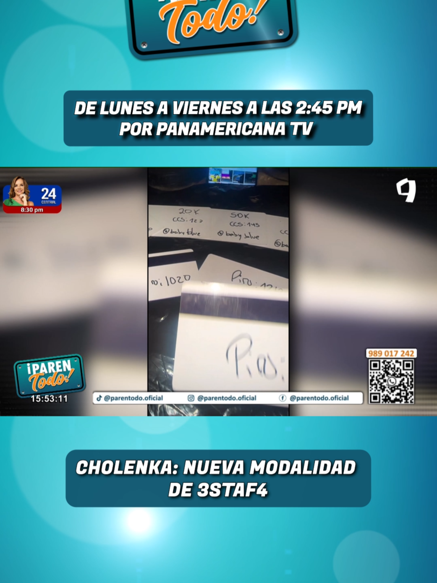 ¡NO TE DEJES ENGAÑAR!  Las tarjetas blancas o tambien conocidas como 