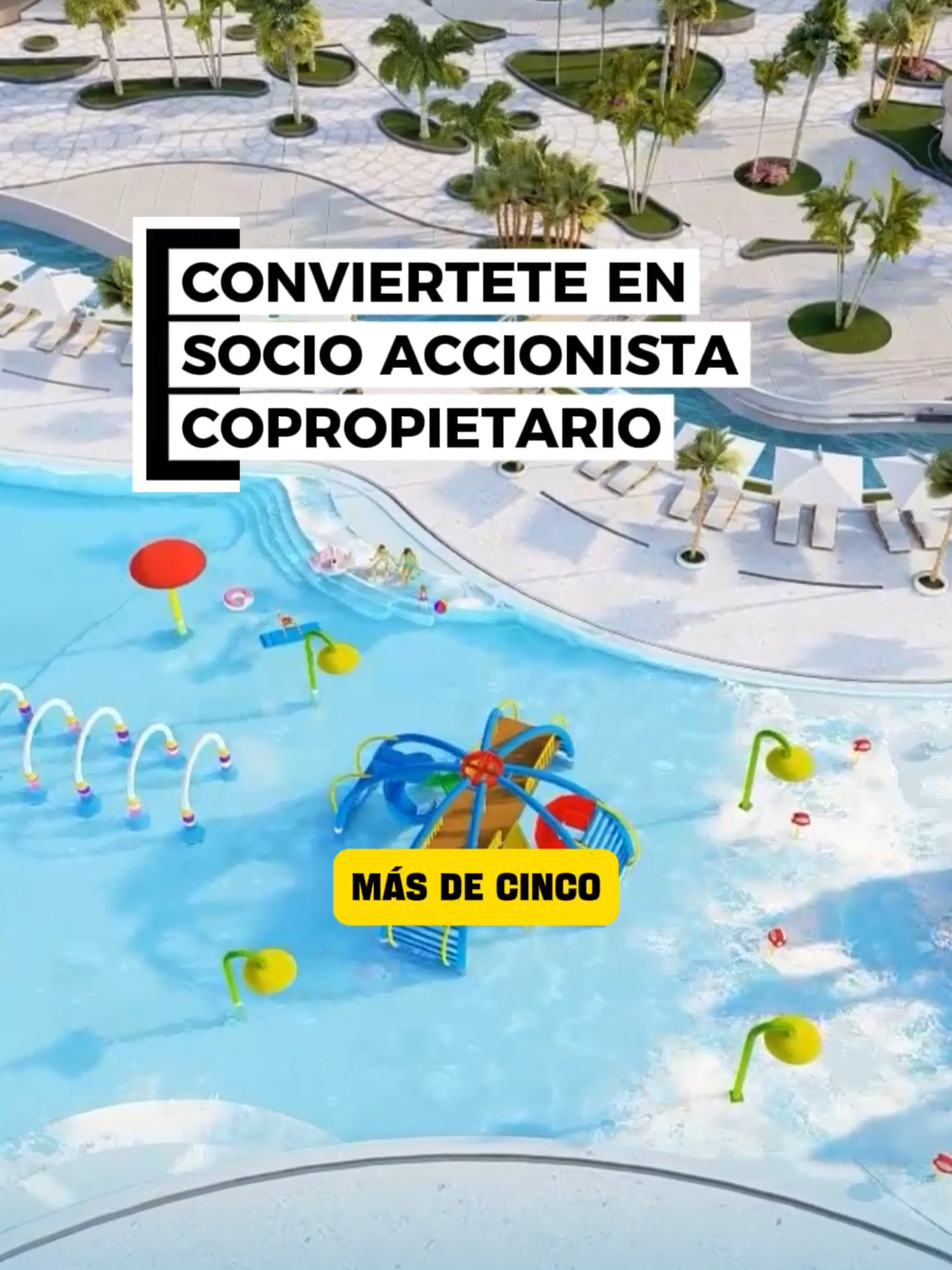 No es una promesa, es una realidad. ⚠️ Tras el éxito de nuestro primer proyecto, ya estamos en obras con 2 nuevos resorts de categoría internacional. Invierte en un portafolio de 3 resorts. ✅ Propiedad en la playa, la ciudad y un club en la joya. Esto es una oportunidad real con construcción en marcha. ¡Asegura tu lugar desde solo $150 al mes!