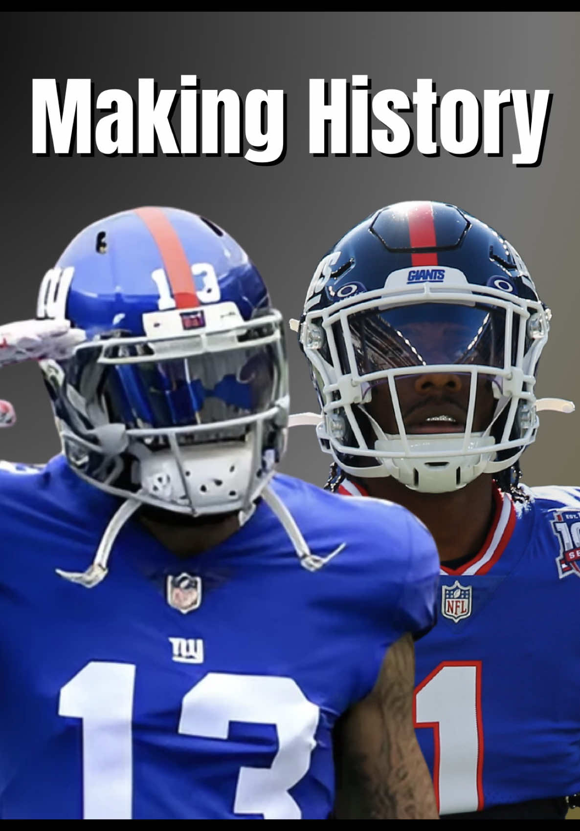 100K Special 🔥‼️ | Thank Y’all 🐐’s For 100k, Much More To Come 😈 #fyp #nfl #nfledits #newyorkgiants #viral 