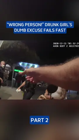 “Wrong Person!” Drunk Girl’s Dumb Excuse Fails Fast
#bodycam #cops #police #foryou 