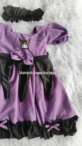 Kuromi dress for kids girl ❤️ #kuromidress #kidsdress #dressforkids #kuromidressforkids #outfitforkids 