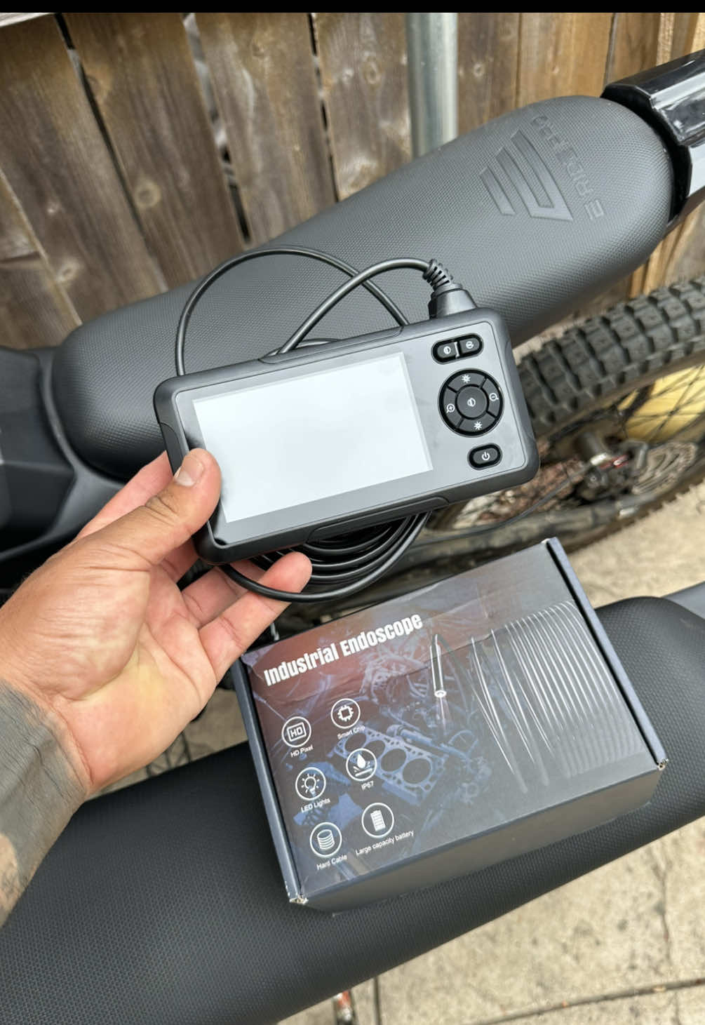Industrial Endoscope Dual Lens #endoscope #mechanic #plumer #elconejo2006 #calxv2006 
