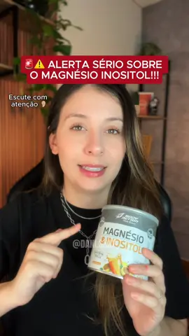 🚨🚨RECADO IMPORTANTE SOBRE O MAGNÉSIO INOSITOL🚨🚨 #magnesio #magnesioinositol #cortisolelevado #cortisol #saude 