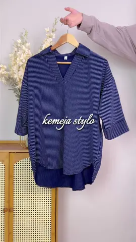 Ada saiz M sampai 4XL ✅ #bajuwanita #kemejawanita #outfitideas #begkuning #yth_izz 