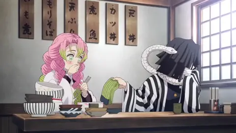 la pareja ms linda 💗 #kimetsunoyaiba #zxybca #fyp #ponmeenparati #mitsurixiguro 