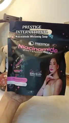 Prestige Niacinamide Whitening Soap.🫧 Legit na sobrang ganda talaga ng sabon na'to!😍  #prestigeinternational #prestigeniacinamidesoap #whiteningsoap #niacinamide #fyp 