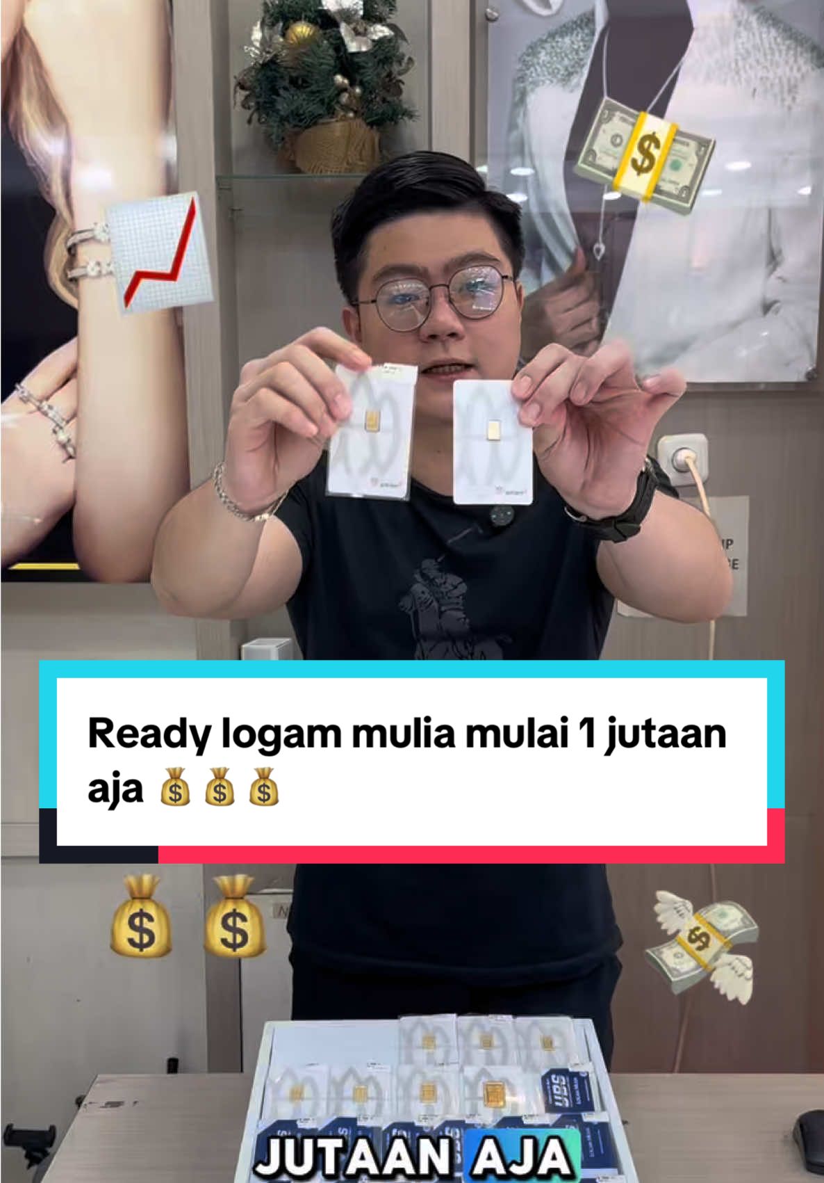 Emas kemahalan?? Belum terlambat kok, masih ada nih ligam mulia mulai dari harga 1 jutaan ajaa 📈🤑 #emas #emasviral #pengusahamuda #fyppppppppppppppppppppppp #investasiemas 