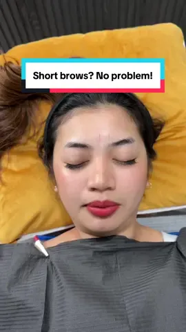Short Brows? No Problem!  #beauty #trendingtiktok #trending #eyebrows #face 