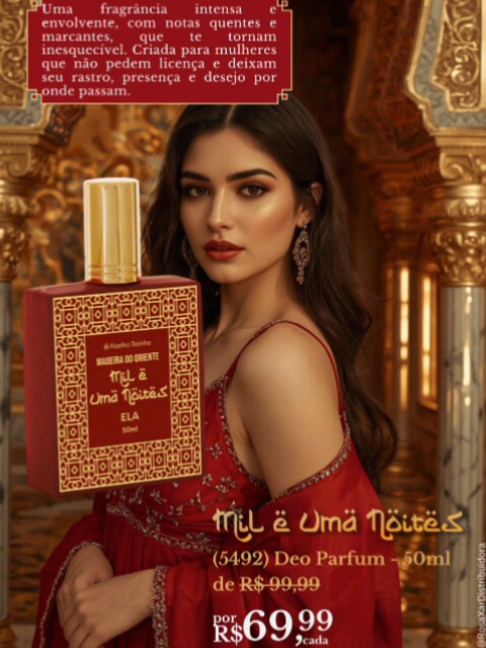 ✨ EXCLUSIVO! A Abelha Rainha Cosméticos vai te levar para uma viagem olfativa única 🌹🌙 Chega em OUTUBRO o lançamento árabe mais esperado do ano – perfumes femininos e masculinos que exalam poder, sofisticação e mistério. 🌸 O perfume feminino é inspirado no luxuoso Fakhar Rose Lataffa – uma fragrância envolvente com: 🔝 Notas de topo: frutadas, lírios, romã e aldeído 💐 Notas de corpo: tuberosa, jasmim, gardênia, ylang ylang, madressilva, rosa e peônia 🕯️ Notas de fundo: baunilha, almíscar branco, sândalo e ambroxan É doce, floral, marcante e absolutamente inesquecível. Para mulheres que sabem o seu valor e querem deixar rastro por onde passam. 💁‍♀️💖 👑 E não para por aí… também vem aí a versão masculina, com personalidade forte e aroma irresistível. Em breve, revelamos mais! ⚠️ Edição limitada 🎯 Vendas iniciam em outubro 💬 Garanta o seu antes que acabe! #PerfumeÁrabe #LançamentoExclusivo #AbelhaRainha #FakharRoseInspired #PerfumeFeminino 