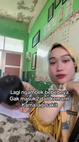 Muka BT karna bebeb nya gak masuk dari kemarin🤭 #fyp #virall 