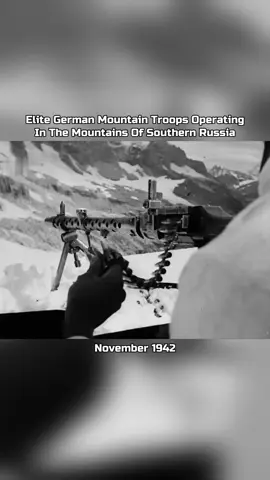 Elite German Mountain Troops Operating In Southern Russia #ww2 #ww2history #military #fyp 