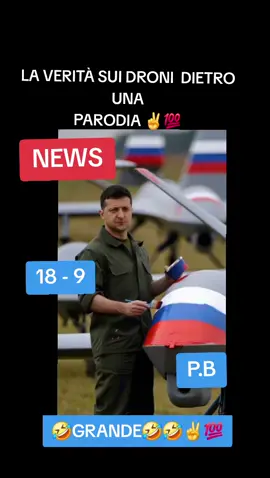 LA VERITÀ SUI DRONI DIETRO UNA PARODIA #DRONE #RUSSIA #PUTIN #ZELENSKY #UCRAINA 