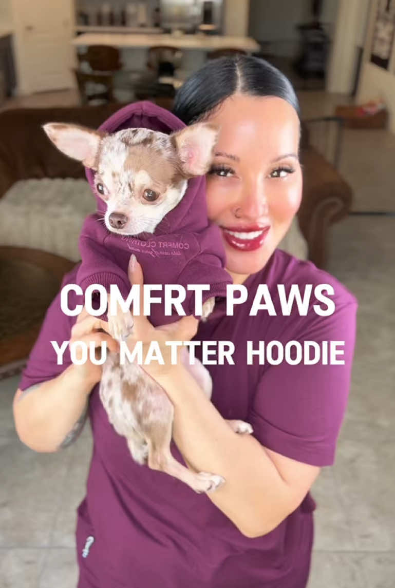 If your dog could talk, they’d say thank you for this hoodie 🥺🫶🏼 They protect your heart, now protect theirs. 💗 #YouMatter  #Comfrt #hoodie #doghoodie #dogsoftiktok  