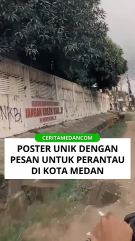 Poster dengan tulisan khas bahasa Medan menarik perhatian warga dan pengguna jalan.  Poster itu bertuliskan: “Kalau kau masih merantau kemari, jangan kerak kali. Ini Medan bung.” Tulisan tersebut sontak menjadi sorotan karena menggunakan logat dan gaya bahasa khas orang Medan yang tegas sekaligus jenaka.  Pesan ini dianggap sebagai bentuk gaya bahasa halus disampaikan untuk para perantau yang datang ke Medan agar tetap rendah hati dan menghargai warga lokal.