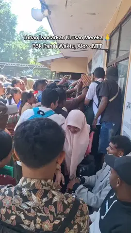 Ribuan P3K Paruh Waktu Padati Polres Alor.  #alor #alorpride🏝🔥 #alortiktok #kalabahi❤️🌈alor🌈ntt #p3k 