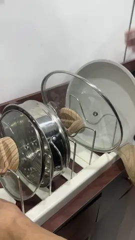 Don’t miss this expandable cookware organizer#fyp #kitchen #cookwareorganizer #cookwar #foryoupage #tiktokshopmemoriaiday #tiktokmademebuyit 