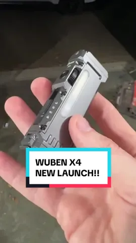 X4 from @WUBEN has officially dropped!! 1500 lumens, 205m Throw, RGB sidelight, and much more!  #edcgear #flashlight #campinggear #camping #edc 