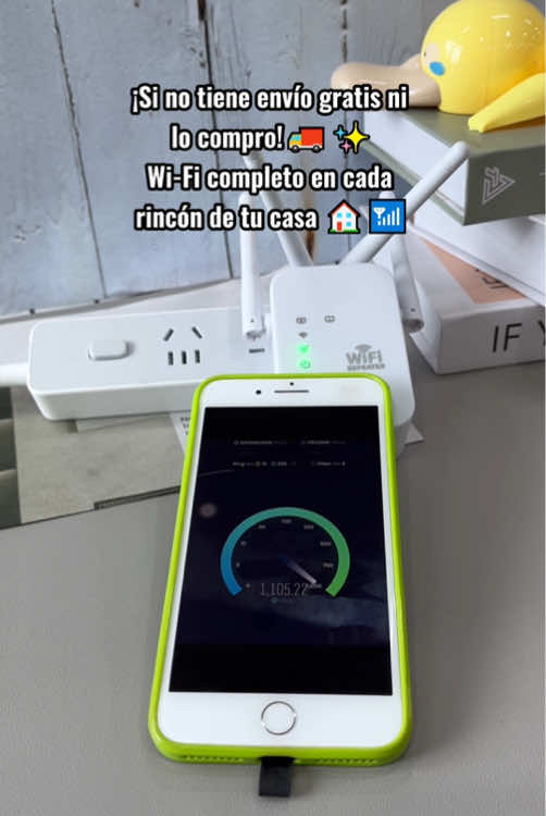 Conéctate a 1,200 Mbps en segundos ⚡ Señal fuerte, instalación fácil, precio increíble 🔥#WiFiBoost #CasaConectada #TecnologíaFácil #SeñalCompleta #HogarInteligente 
