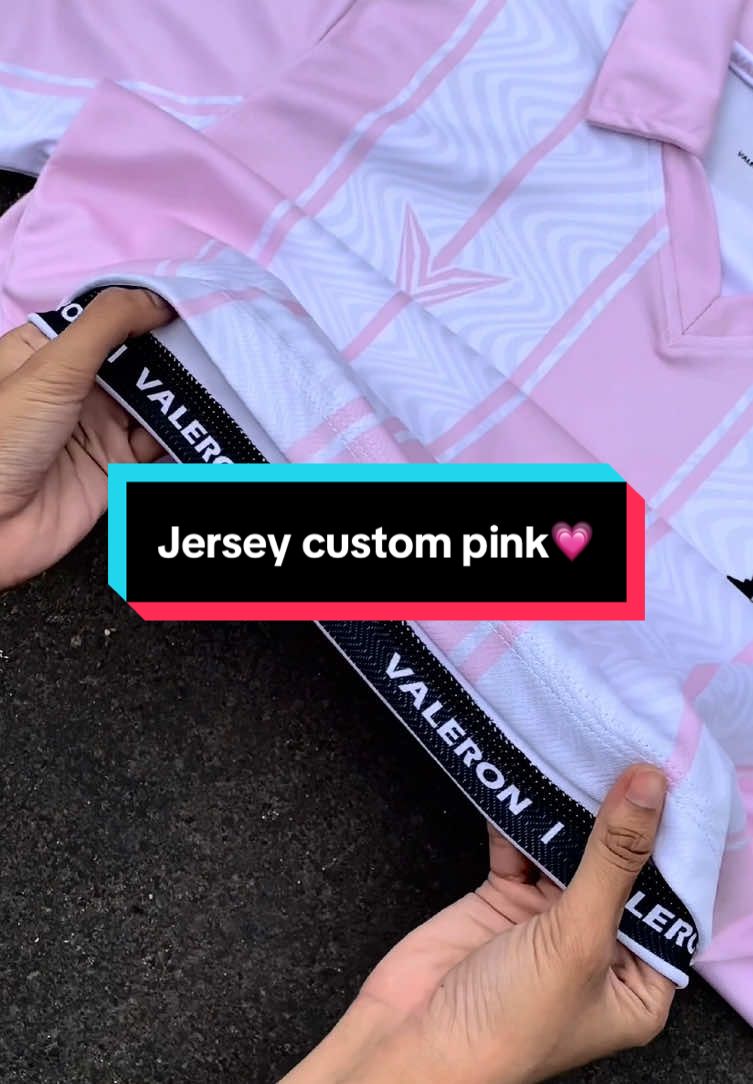 Detail desain pink putih😍😍#promoseruweekend #jerseyfullprinting #fyppppppppppppppppppppppp #berandatiktok #jerseyfutsal 