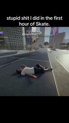 This game is fucking hilarious #skate #skate4 #friends #earlyaccess 