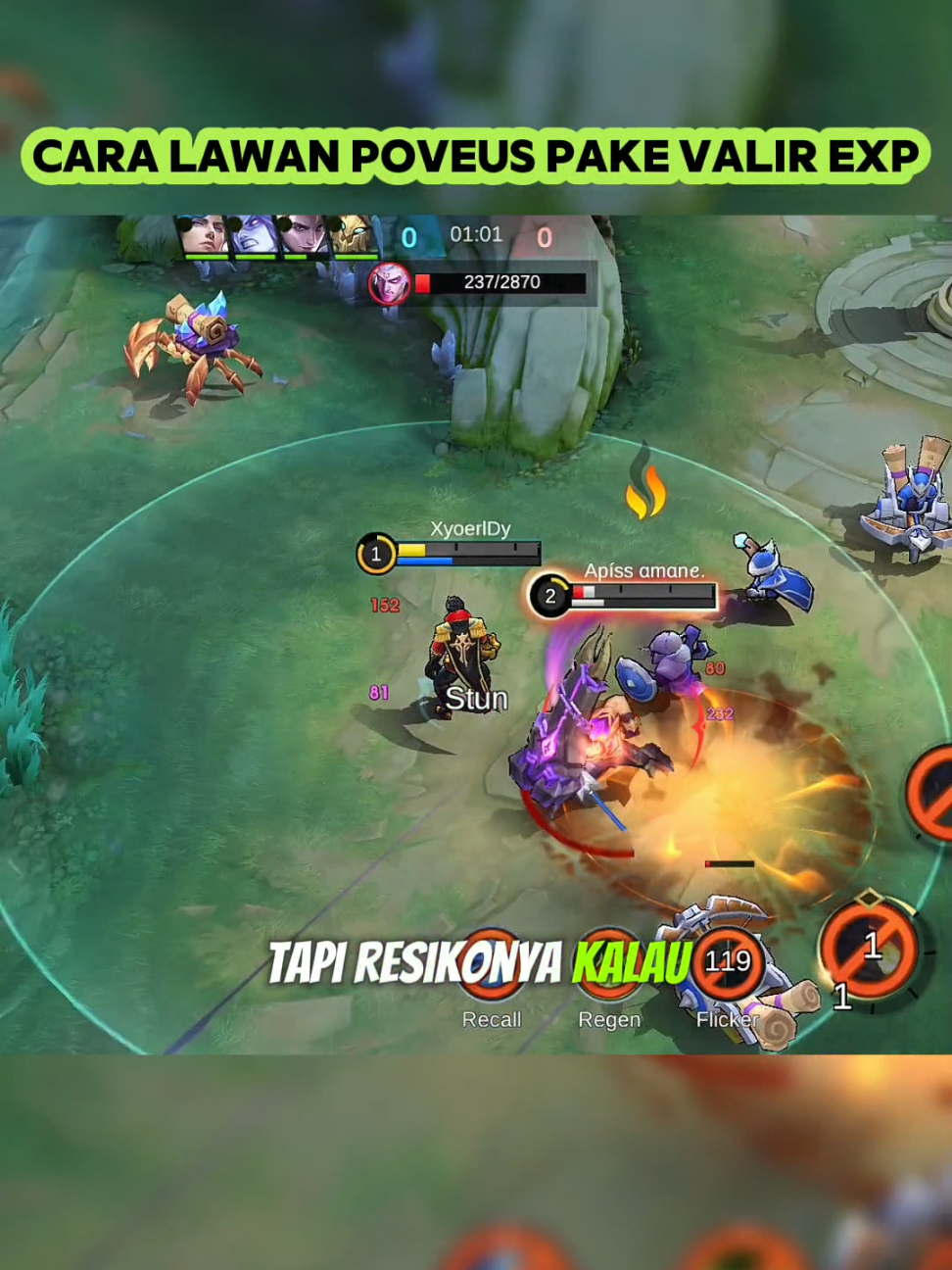 Cara lawan poveus pake valir explane #MLBBNEXT2025 #NEXTJagoanMabar #MLBBObsidia #MLBB 
