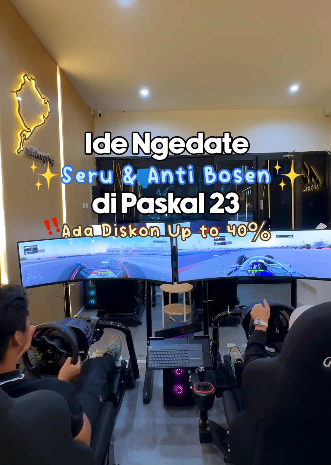 KE PASKAL 23 BUKAN BUAT NGEMALL!! TAPI GAMING DATE! . Promo #asalberdua jadi bikin hemat! Ngedate anti bosen cocok buat yang sukanya quality time 💗 . #dateideas #yasminjajan #gamingdate #byebeliexperiencebandung 