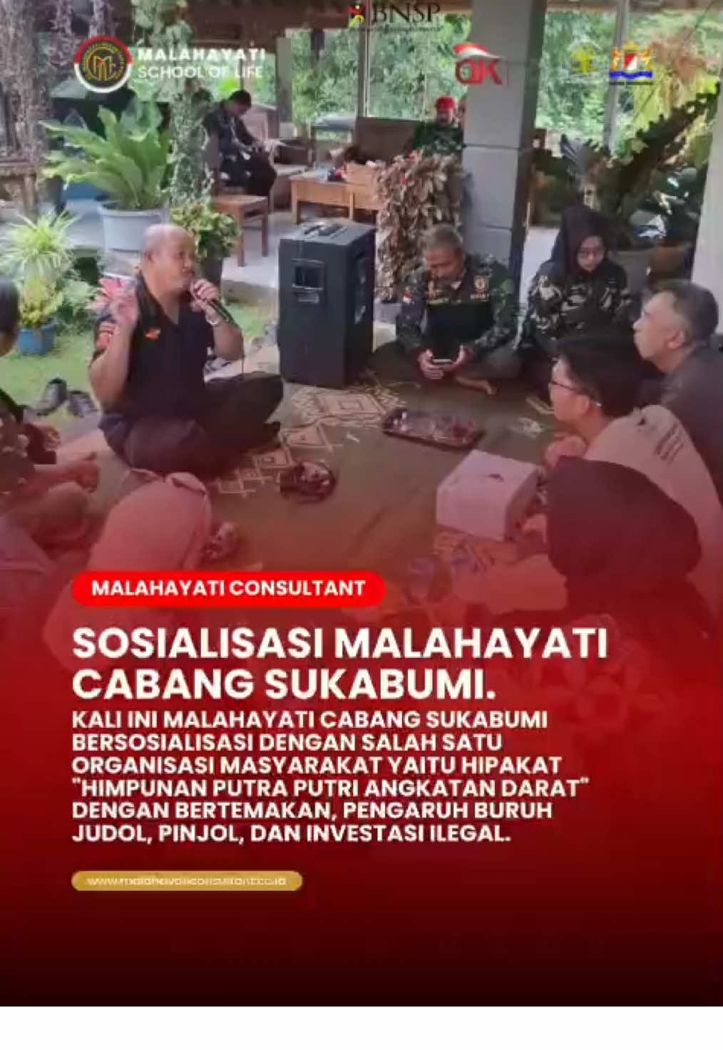 SOSIALISASI BERSAMA ORGANISASI HPAKAT (HIMPUNAN PUTRA PUTRI KELUARGA BESAR ANGKATAN DARAT ) #malahayaticonsultant #pinjamanonline #korbanpinjol #viralvideo #galbaypinjol 