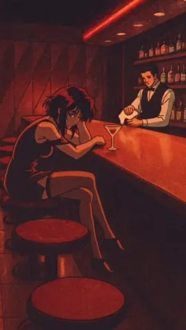 By myself again… #animeaesthetic #anime #aesthetic #retro #ai 