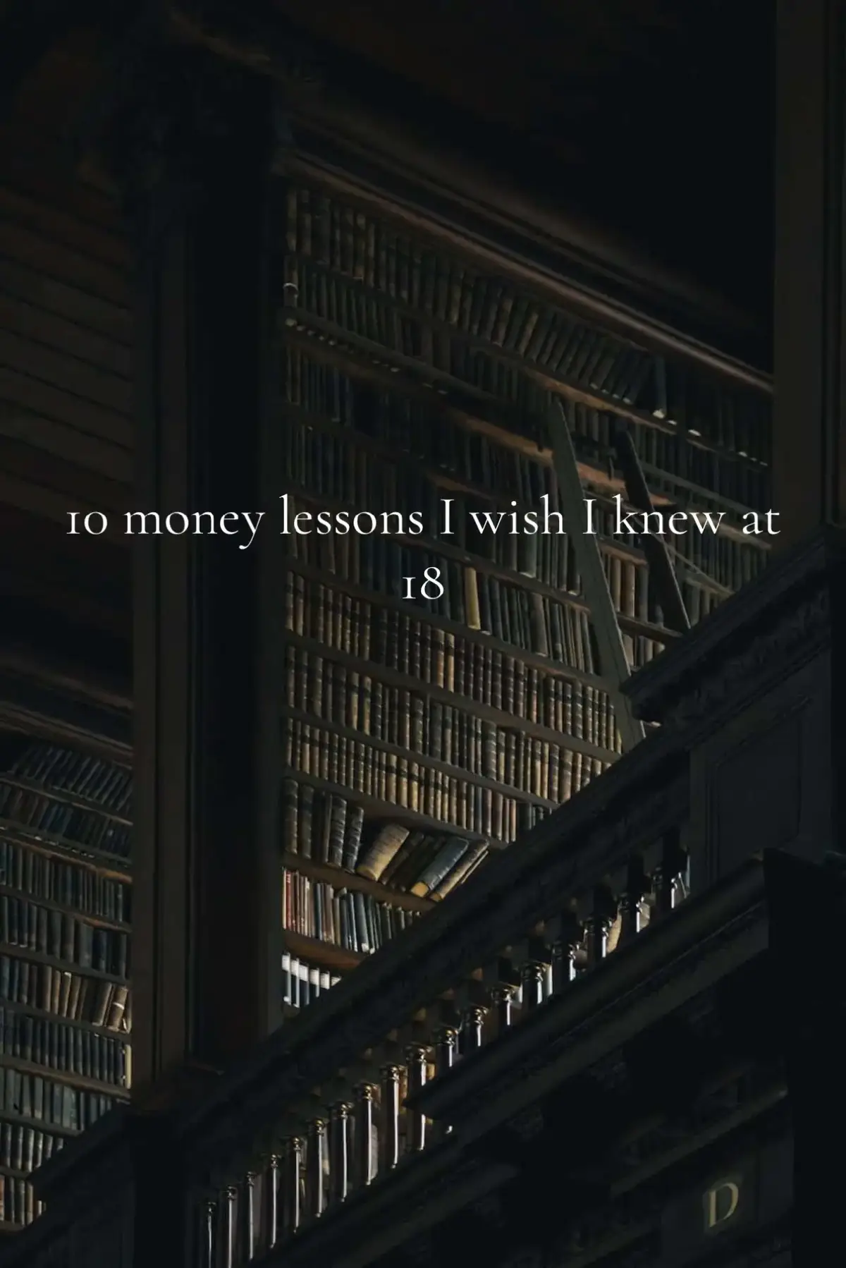 They don't teach these 10 money secrets in school. I wish I knew #7 at 18. #WealthWisdom #MoneyLessons #FinancialFreedom #OldMoneyMindset 