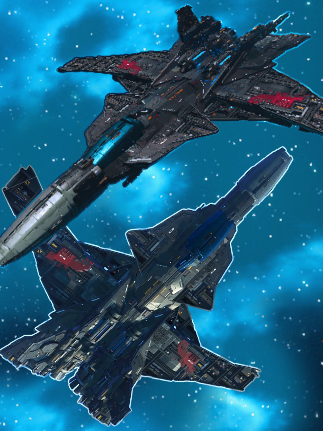 Shout out to everyone who liked the F22 tutorial video. New ship incoming! #nomanssky #f22 #su47 #corvette #gaming #fyp
