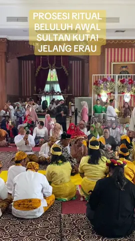 Prosesi Ritual Beluluh Awal Sultan Kutai Jelang Erau #kesultanankutaikartanegaraingmartadipura #Erau #eraukutaikartanegara #Budaya #budayakutai 