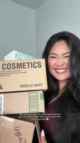 I am tickled pink!!🤭 Shoutout to the brands who reach out and want to work with me🫶🏼 ily!! #vtcosmetics #kbeauty #kskincare #abib #brandcollab 