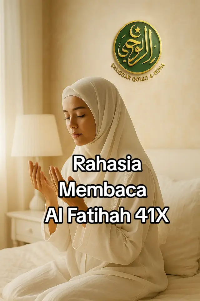 Membaca Surat Al-Fatihah 41 kali dikenal dalam dunia hikmah dan spiritual Islam sebagai salah satu amalan yang memiliki banyak rahasia dan khasiat. Surat Al-Fatihah sendiri disebut Ummul Kitab (Induk Al-Qur’an) yang mengandung doa, pujian, permohonan, dan rahmat. Berikut rahasia dan manfaat membaca Al-Fatihah 41x menurut para ahli hikmah: 🌿 Rahasia Membaca Al-Fatihah 41x 1. Pembuka segala hajat Dibaca setelah shalat hajat atau shalat sunnah, 41 kali untuk memohon hajat besar seperti rezeki, jodoh, atau urusan sulit. 2. Kesembuhan penyakit Dibaca 41 kali lalu dihembuskan pada air, diminum atau dibuat mandi bagi yang sakit, insyaAllah menjadi wasilah kesembuhan. 3. Menghilangkan gangguan gaib & sihir Dibaca 41 kali setelah shalat malam, diniatkan sebagai benteng dari jin, sihir, dan hasad manusia. 4. Melembutkan hati seseorang Jika ada seseorang yang keras hati (suami, istri, anak, atasan), baca Al-Fatihah 41 kali dengan menyebut namanya dalam hati, lalu mohon pada Allah agar dilembutkan hatinya. 5. Mendatangkan rezeki & keberkahan Dibaca 41 kali setiap pagi setelah Subuh, insyaAllah dimudahkan rezeki dan dijauhkan dari kesempitan hidup. 6. Dibukakan jalan keluar dari masalah berat Jika dalam masalah pelik, amalkan setiap malam selama 7 hari berturut-turut, Allah akan bukakan jalan keluar yang tak disangka-sangka. 🌙 Tata Cara Amalan 1. Berwudhu dan duduk menghadap kiblat. 2. Niatkan hajat dalam hati. 3. Baca: Istighfar 11x Shalawat 11x Al-Fatihah 41x (dengan khusyuk, pelan, dan penuh penghayatan) Doa penutup sesuai hajat. 🕊️ Doa Penutup (contoh umum) > اللَّهُمَّ اجْعَلْ لِي فَرَجًا وَمَخْرَجًا وَارْزُقْنِي مِنْ حَيْثُ لَا أَحْتَسِبُ Allāhummaj‘al lī farajan wa makhrajan, warzuqnī min ḥaytsu lā aḥtasib. Artinya: Ya Allah, berikanlah aku jalan keluar dan kelapangan, serta rezeki dari arah yang tidak aku sangka. 🔑 Kunci keberhasilan amalan: Ikhlas, sabar, istiqamah. Yakin bahwa hanya Allah yang memberi manfaat, Al-Fatihah hanyalah wasilah. ✨ Doa tanpa ikhtiar bagaikan kapal tanpa layar... Jangan biarkan masalahmu berlarut-larut. Saatnya temukan solusi spiritual yang tepat! 🌿 Sanggar Qolbu Ar-Ruhi hadir sebagai jalan bimbingan, penyembuhan, dan penerang hati. 📞 Hubungi Admin Sanggar sekarang juga ➡️ Dapatkan pendampingan spiritual, ruqyah, dan amalan khusus sesuai kebutuhanmu. ⚡ Jangan tunggu sampai terlambat – ikhtiarkan doa dan usaha terbaikmu hari ini bersama Sanggar Qolbu Ar-Ruhi! #SanggarQolbuArRuhi #muslimvibes #islami #foryou #you 