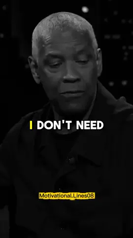 I Don't Need Everybody #denzelwashington #inspirationalquotes #denzelwashingtonspeech #dailymotivationalquotes #success #motivation #denzelwashingtonquotes #motivationalquotes 