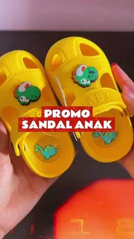 anak aktif butuh sendal nyaman! lucu ringan, dan ngga bikin kaki lecet #fyp #sendalanak #sandalkaret #buaya 