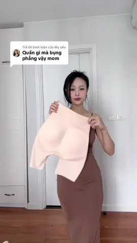 Trả lời @My yêu quần mà em mặc nha các mom mặc lên đúng đỉnh các mom ah hẹ hẹ #kiuah🎀 #OOTD 