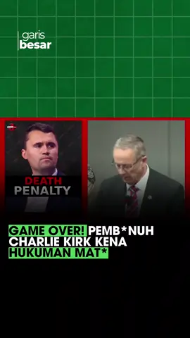 Gimana menurut kalian? keputusan yang tepat atau?🤔 . . #GarisBesar #CharlieKirk #TaylorRobinson #DeathPenalty #NgomongYangPenting