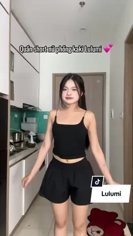 Quần short nữ phồng vải gió nhăn nhà Lulumi đỉnh đét #linhlipreview #lulumi #quanshortnu 