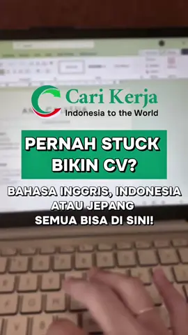 Stuck bikin CV? 😵‍💫 Cukup isi profil singkat, CV langsung dibantu AI ✨ Pilih format standar negara, termasuk Jepang 🇯🇵, langsung siap apply kerja! 🎯 Download aplikasi Cari Kerja sekarang di App Store & Play Store! #RekrutmenAntiRibet #CariKerja #JobPortalIndonesia #PlatformJobPortal #CVProfesional