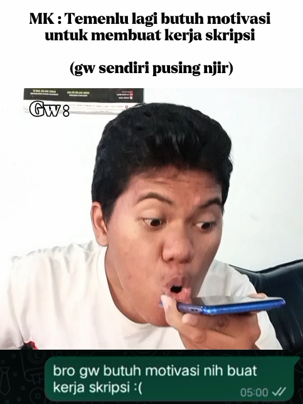 Semoga dia termotivasi dengan suara emasky 😁😁😁 Sc@mekdiunm dan @wkwkland_real  #meme #memes #memestiktok #unik #lewatberanda 