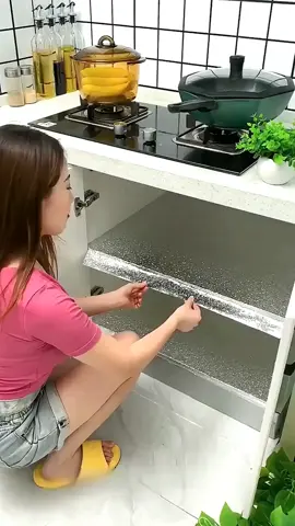 💌Stiker aluminium foil perekat diri yang menebal dengan perekat kuat, tahan air dan anti jamur, mudah dikupas dan ditempel, stiker multifungsi untuk dapur dan kamar mandi