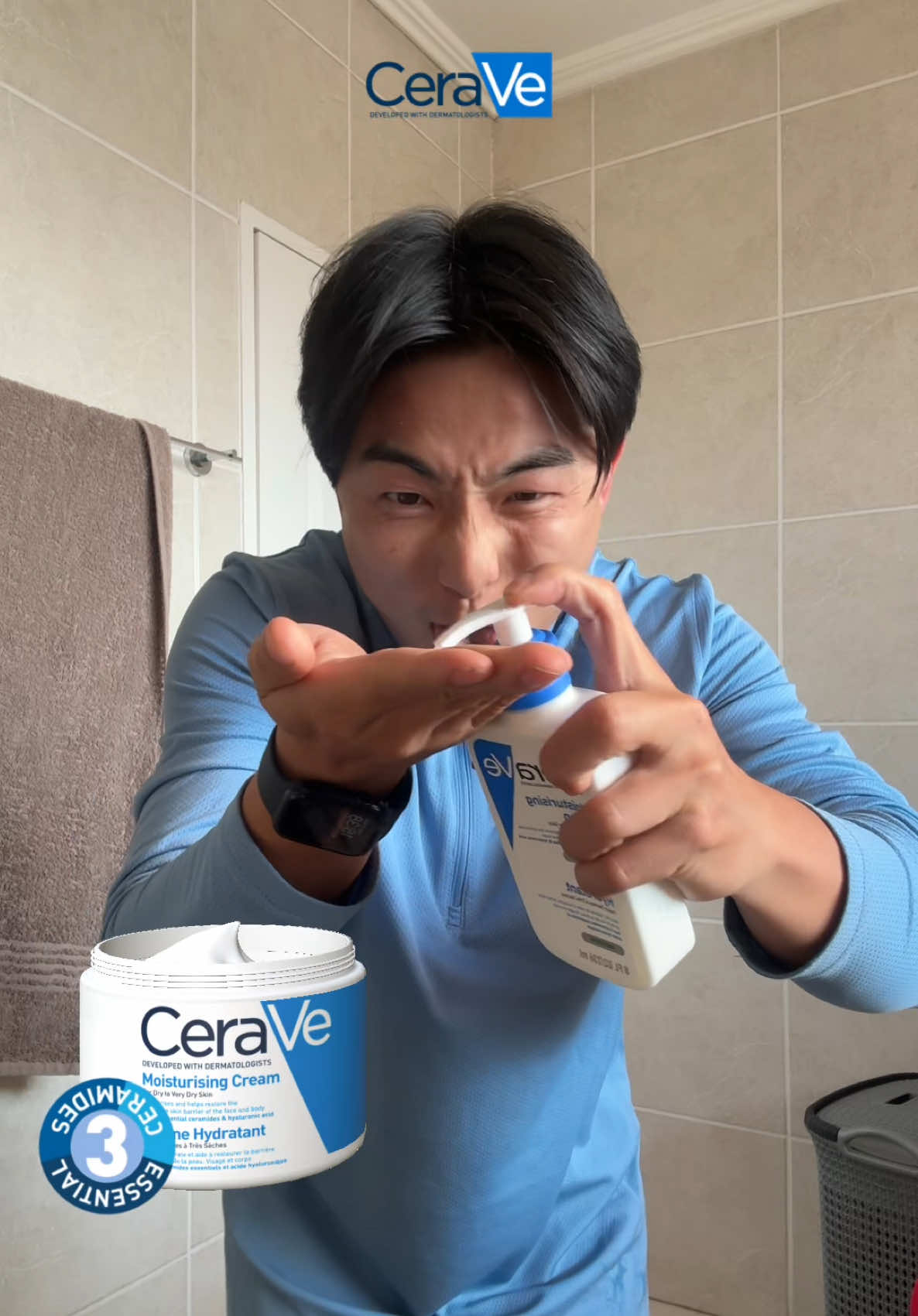 Everyday starts with @Cerave as it’s #DemandedByMySkin !😜Keeping my skin hydrated throughout the day, whether you catch me eating , dancing or shooting 😌 #CeraVe #CeraVe_Africa  