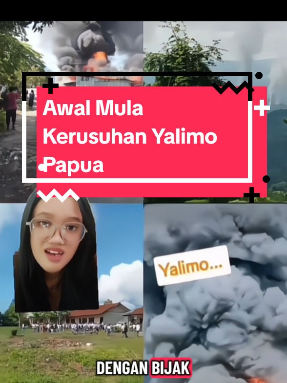 Kerusuhan di Yalimo, Papua Pegunungan, bermula dari masalah antar siswa. Lebih dari 30 rumah dan kios terbakar, serta ada korban luka. Semoga situasi segera kondusif 🙏 #infoterkini #beritahariini #papua #rasis #yalimo #updateviral 