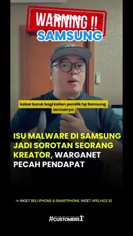 🚨 Isu Keamanan di HP Samsung! Seorang kreator TikTok realmrbert mengungkap celah serius dengan kode CVE-2025-21043. Bug ini bisa dimanfaatkan peretas untuk jalankan kode berbahaya jarak jauh hanya lewat file gambar 😱 📌 Samsung sudah rilis patch keamanan September 2025 buat nutup celah ini. 📌 Kreator juga ingatkan supaya segera update software & WhatsApp biar tetap aman. Menurut kalian, ini ancaman nyata atau cuma dilebih-lebihkan? 🤔 Source/realmrbert