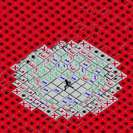 Minerunner II 🏃‍♂️💣 #minesweeper #digitalart #3dart #retrogaming #perfectl00p