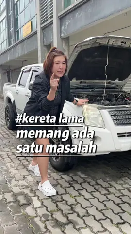 Kereta lama memang ada satu masalah! #dmax #keretalama #jhvk #4x4 #engine 