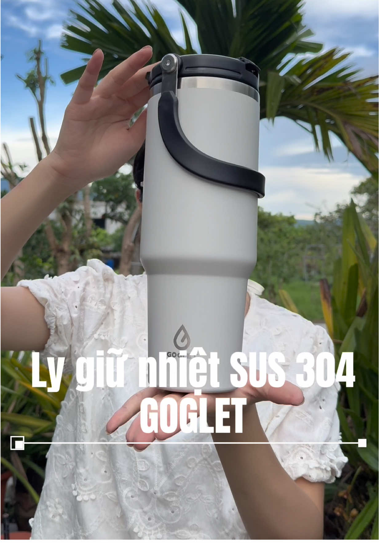 Ly giữ nhiệt giờ có size đại luôn đó cả nhà #lygiunhiet #goglet #binhgiunhiet #chigiadung 