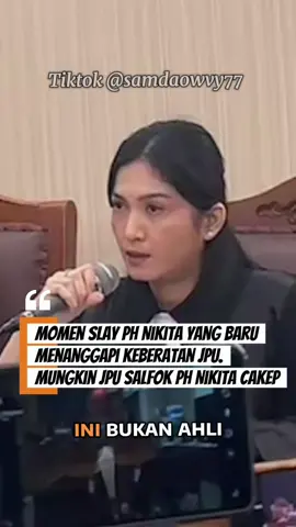 🤩Cantik dan cerdas yah PH Nikita Mirzani yang baru. Bikin aura sirik para perempuan insecure meluap pastinya 🤭🙊🙈🙉 Lanjutkan kak 👍💪✅🇮🇩 Persidangan Nikita Mirzani VS Reza Gladys hari Kamis tanggal 18 September 2025 di Pengadilan Negeri Jakarta Selatan. #bebaskannikitamirzani #justicefornikitamirzani #nikitamirzani #rezagladys #kriminalisasi 